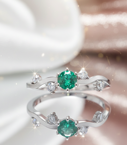 Anillo Con Esmeralda D’or