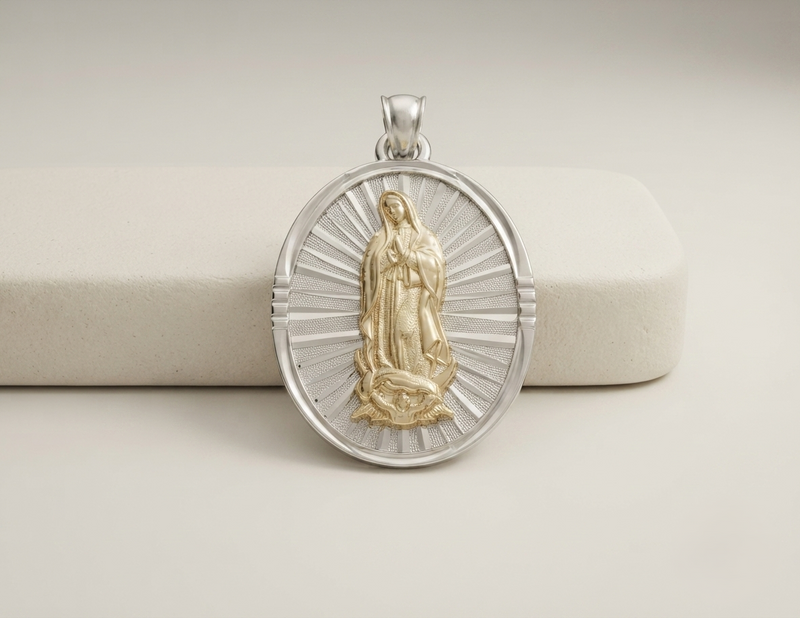 Dije Virgen Morena