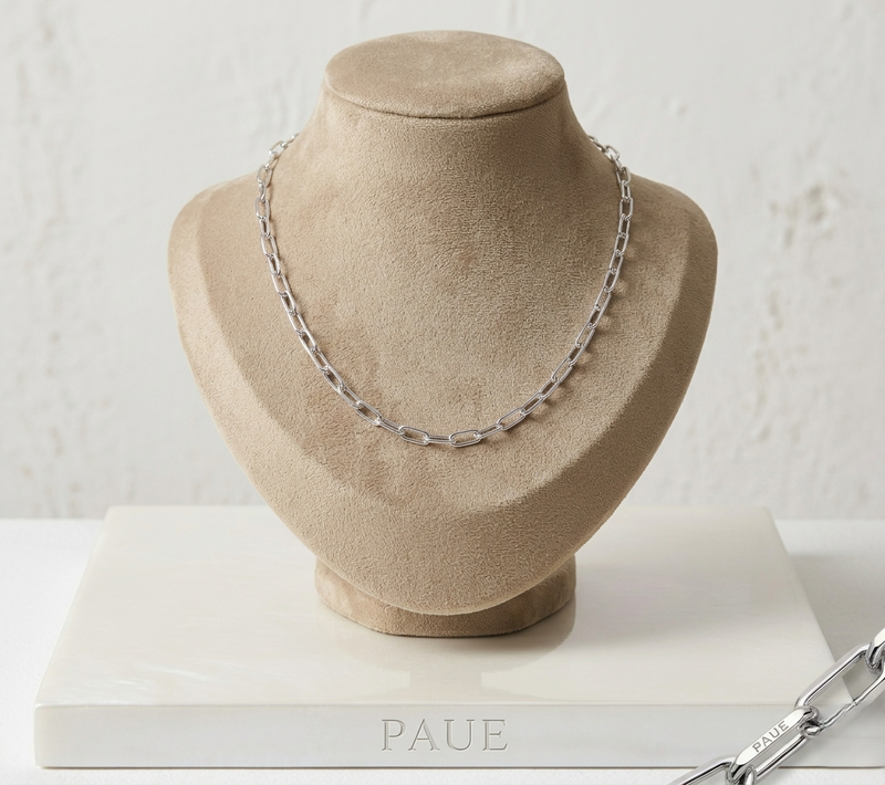 Cadena Sahar Baño De Plata 925