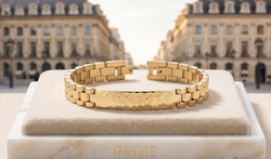 Pulsera Marrye En Oro Laminado