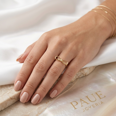 Anillo Elissé Clasico Oro 18K