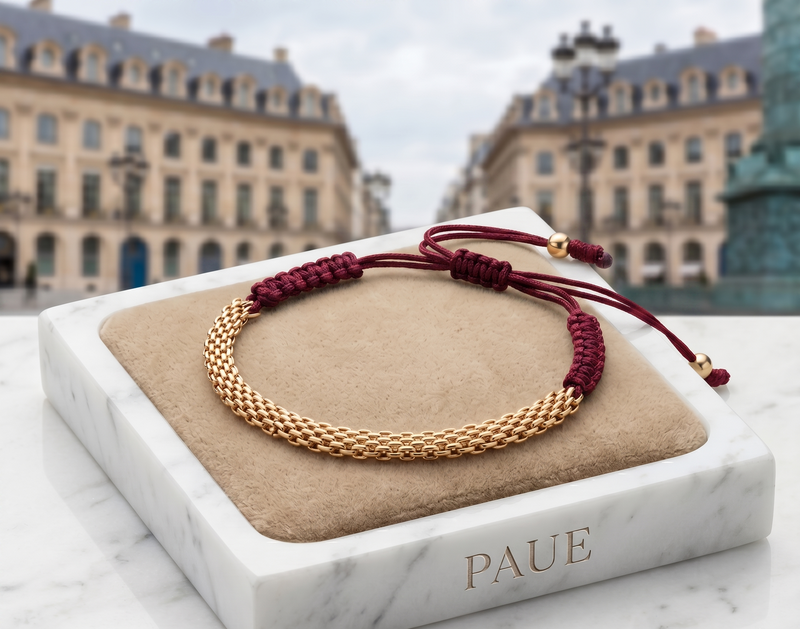 Pulsera Malook En Oro Laminado