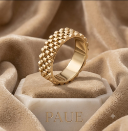 Anillo  En Oro Laminado Para Hombre