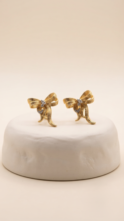 Aretes Chapadas En Oro