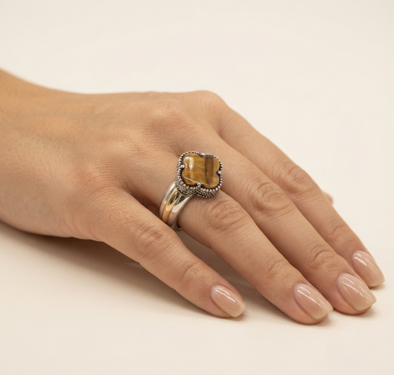 Anillo Vetex Oro Plata