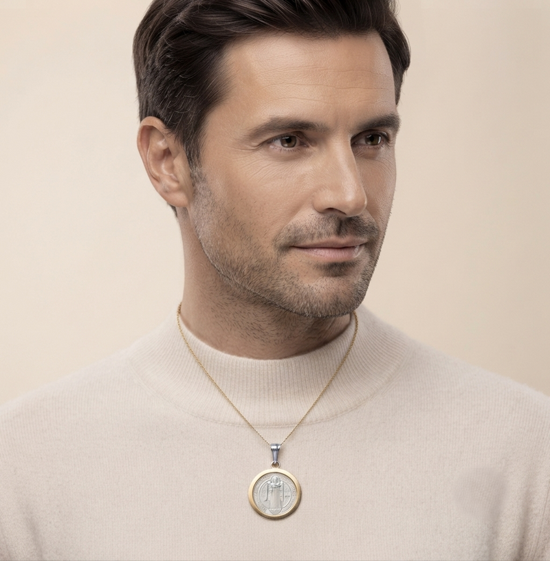 Dije Medalla Oro Plata