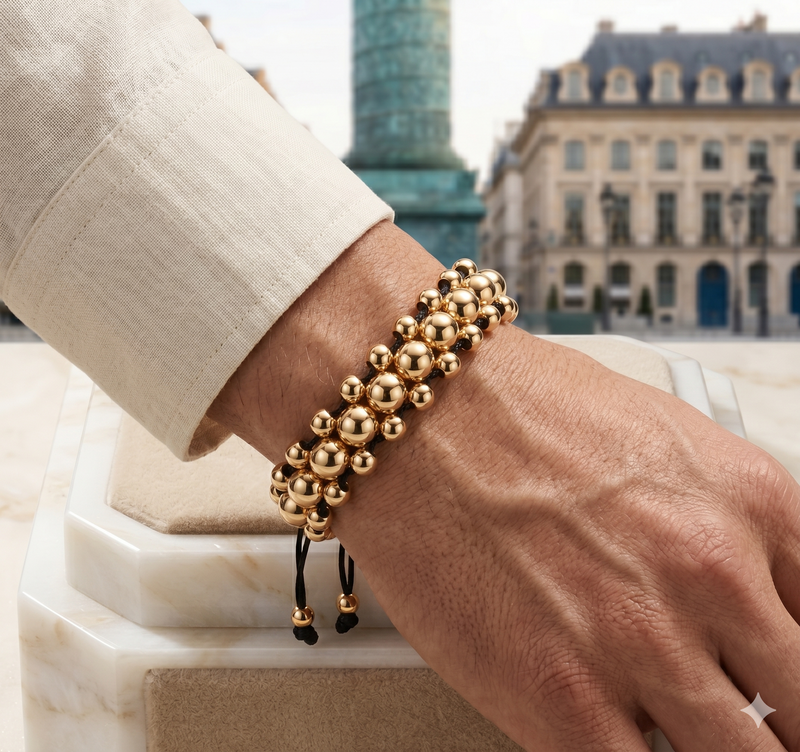 Pulsera Balu En Oro Laminado
