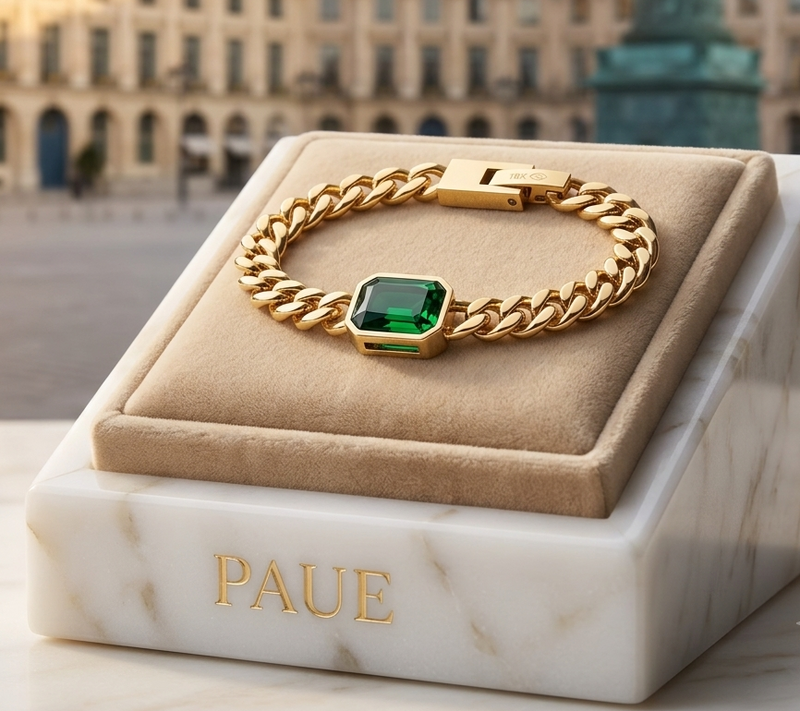 Pulsera Regent En Oro Laminado