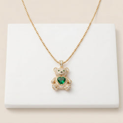 Collar Amour En Esmeralda