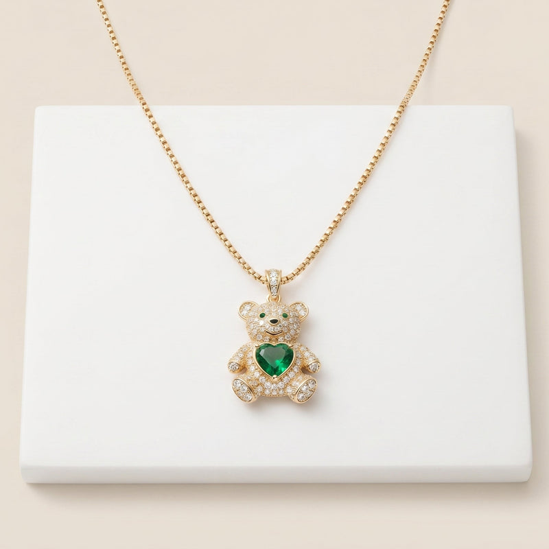 Collar Amour En Esmeralda