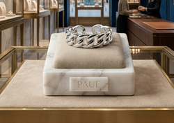 Anillo Monaco Baño de Plata Premium