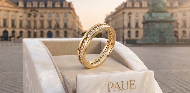 Anillo Éter En Oro Laminado Para Hombre