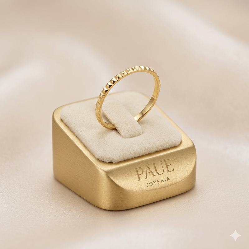 Anillo Lumière Clásico Oro 18k