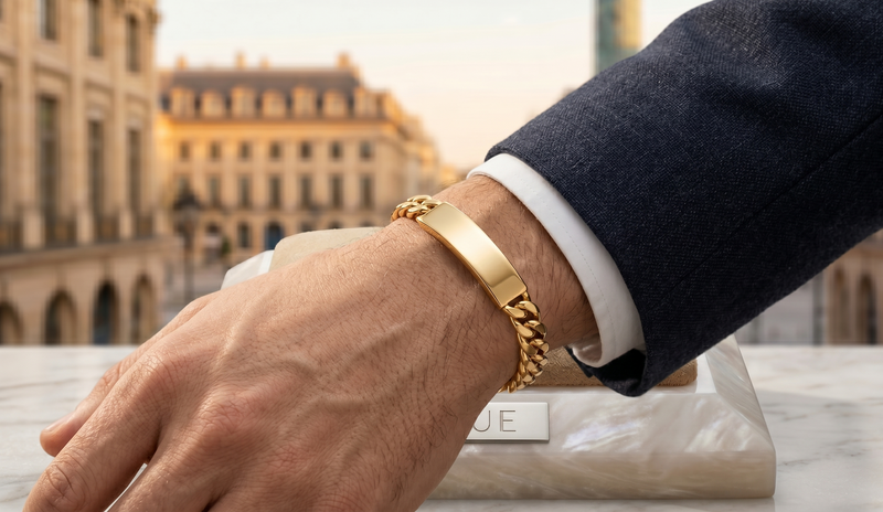 Pulsera En Oro Laminado