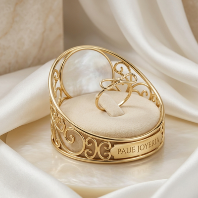 Anillo Elissé Clasico Oro 18K