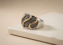 Anillo Whisper Oro Plata