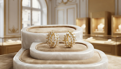 Aretes De Mujer Chapadas En Oro