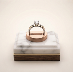 Anillo Cosmopolitán Oro Plata