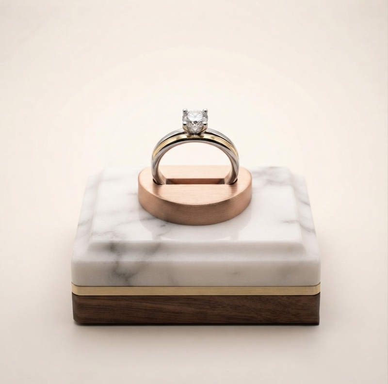 Anillo Cosmopolitán Oro Plata