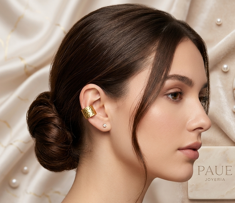 Earcuff Aeuros Oro 18 k