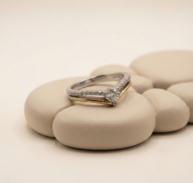 Anillo Apexx Oro Plata
