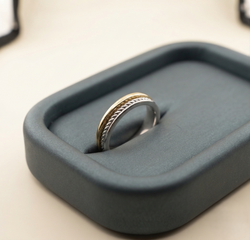 Anillo Oro Plata