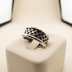 Anillo Ailyn Oro Plata