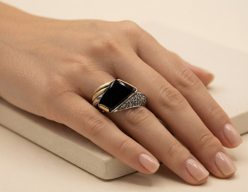Anillo Genesis Oro Plata