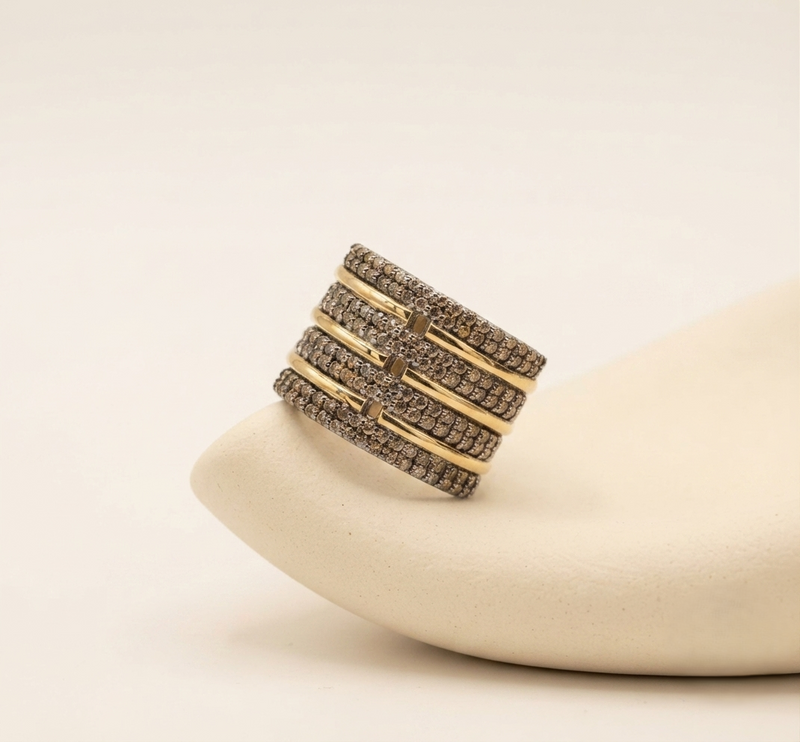 Anillo Villa Oro Plata