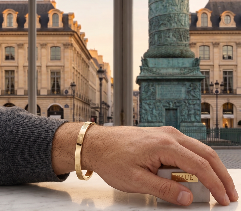 Pulsera Pureza  En Oro Laminado