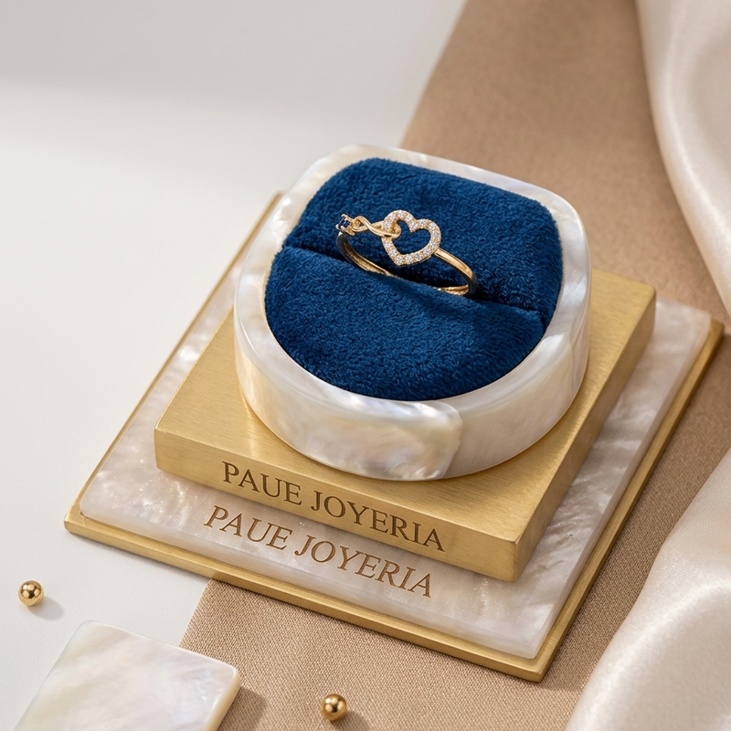 Anillo Marbella Romantico Oro 18k