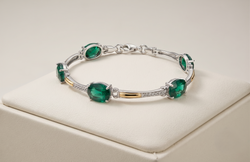 Pulsera Verde Esmeralda