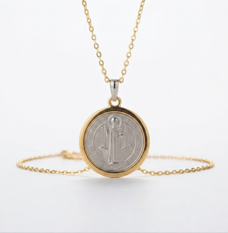 Dije Medalla Oro Plata