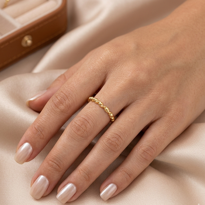 Anillo Amiréa Clasico Oro Puro 18K