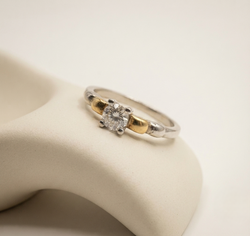 Anillo Kylie Oro Plata