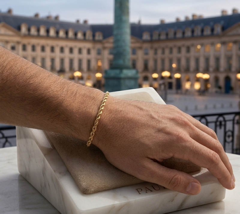 Pulsera Soho En Oro Laminado