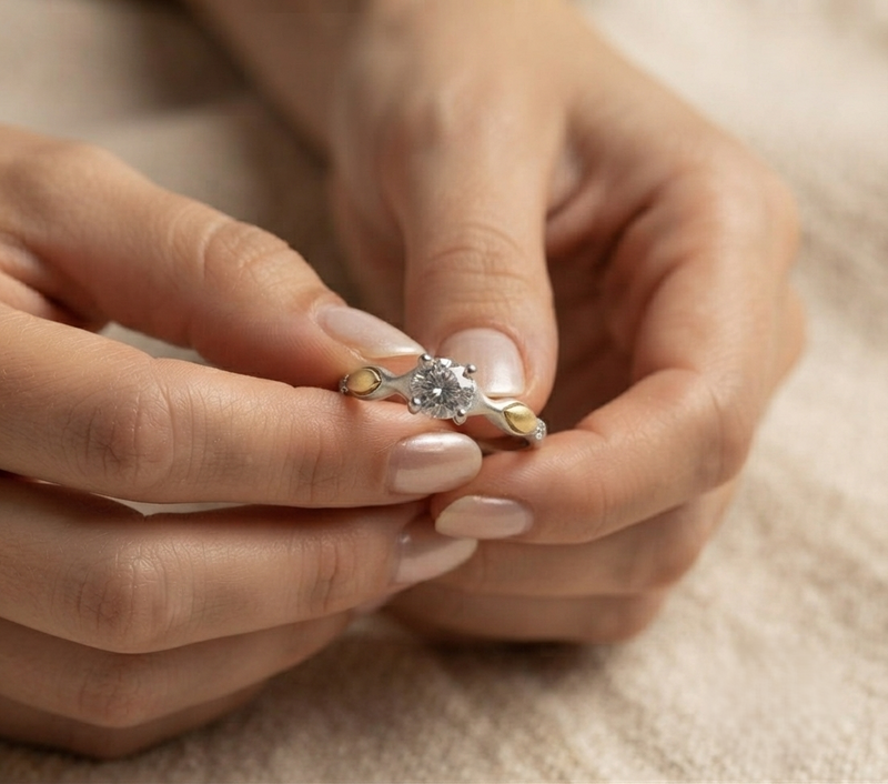 Anillo Imperio Oro Plata