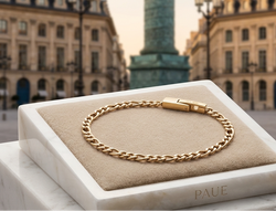 Pulsera Infinite En Oro Laminado