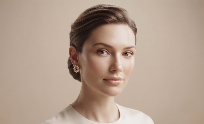 Aretes Atelier De Mujer Chapadas En Oro