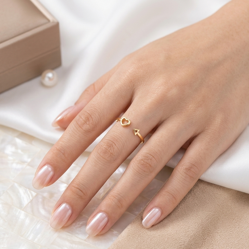 Anillo Marbelis Clasico Oro 18k