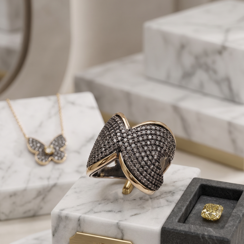 Anillo Bellavique Oro Plata