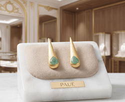 Aretes Con Esmeralda Kitaná