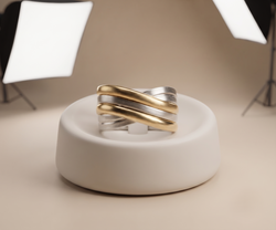 Anillo Velá Oro Plata