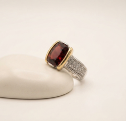 Anillo Doom Oro Plata