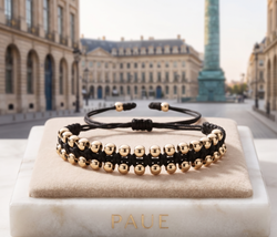 Pulsera Global En Oro Laminado