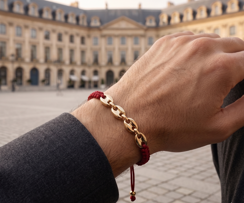 Pulsera Aura d'Or En Oro Laminado
