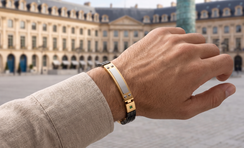 Pulsera Legacy En Oro Laminado