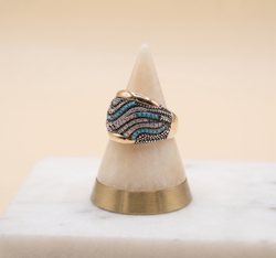 Anillo Bijou Oro Plata