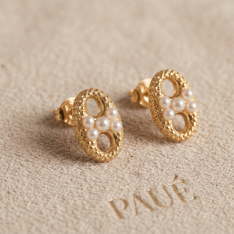 Topos Forame Chapados en Oro 18K