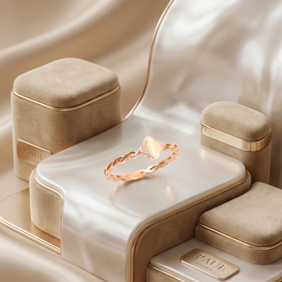 Anillo Aurelis Trebol Oro 18k